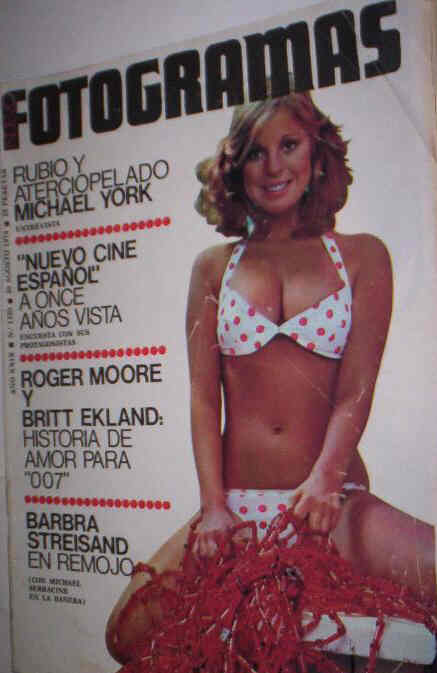 FOTOGRAMAS magazine cover Issue 1350 30 August 1974