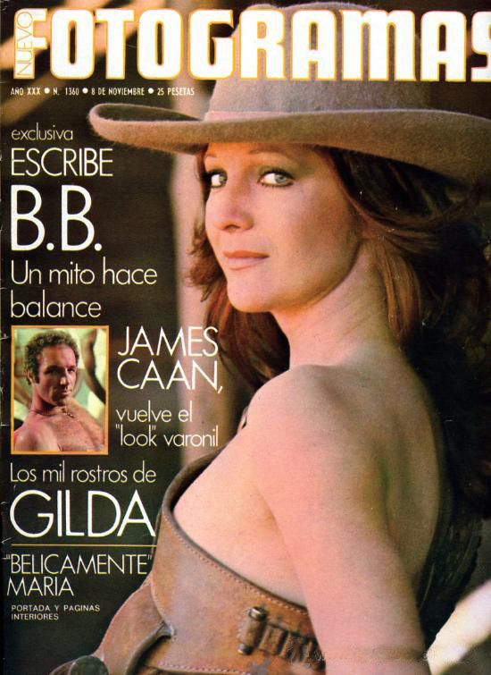 FOTOGRAMAS magazine cover Issue 1360 8 November 1974