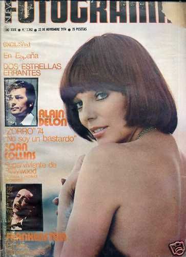 FOTOGRAMAS magazine cover Issue 1362 22 November 1974