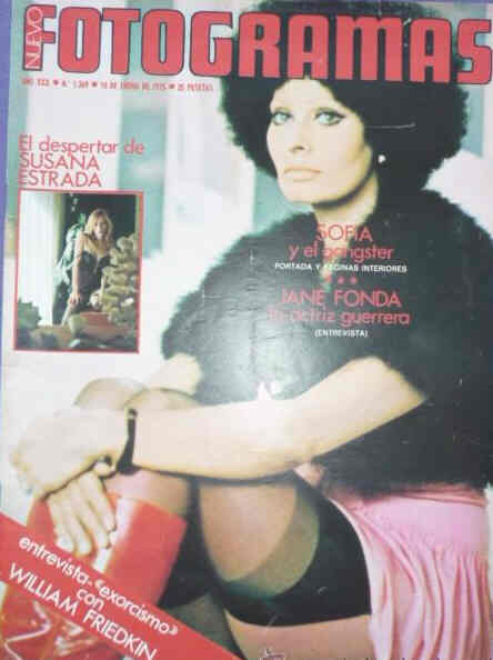 FOTOGRAMAS magazine cover Issue 1369 10 January 1975
