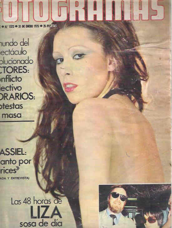 FOTOGRAMAS magazine cover Issue 1372 31 January 1975