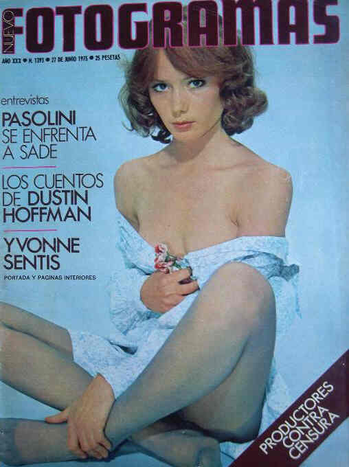 FOTOGRAMAS magazine cover Issue 1393 27 June 1975