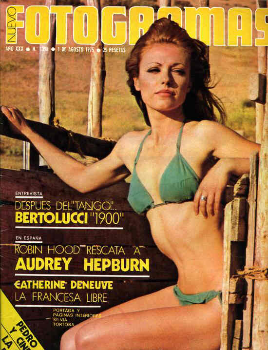 FOTOGRAMAS magazine cover Issue 1398 1 August 1975