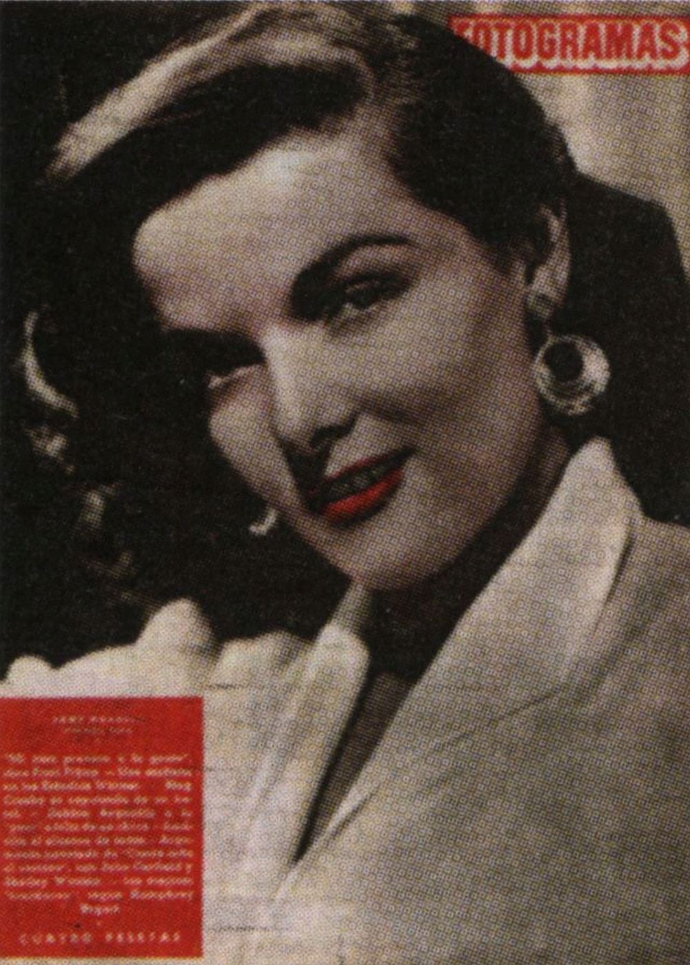 FOTOGRAMAS magazine cover Issue 140 20 July 1951