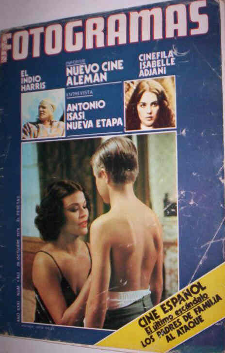FOTOGRAMAS magazine cover Issue 1463 29 October 1976