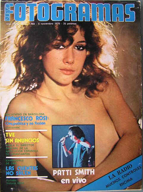 FOTOGRAMAS magazine cover Issue 1464 5 November 1976