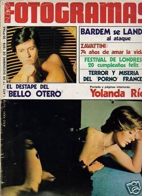 FOTOGRAMAS magazine cover Issue 1470 17 December 1976