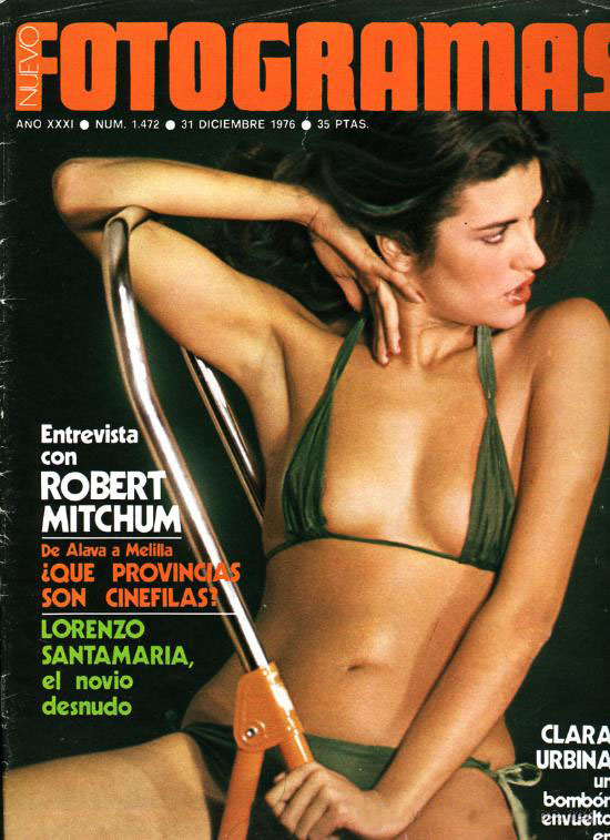FOTOGRAMAS magazine cover Issue 1472 31 December 1976