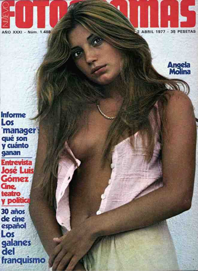 FOTOGRAMAS magazine cover Issue 1488 22 April 1977