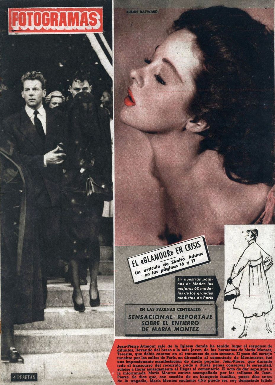 FOTOGRAMAS magazine cover Issue 149 21 September 1951