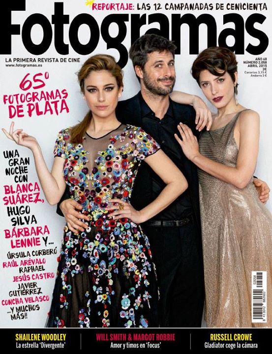 FOTOGRAMAS magazine cover Issue 2058 April 2015