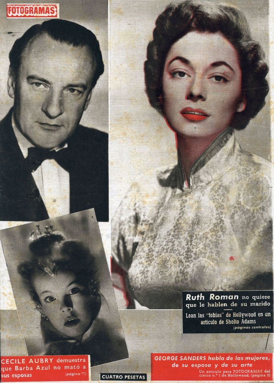 FOTOGRAMAS magazine cover Issue 151 5 October 1951