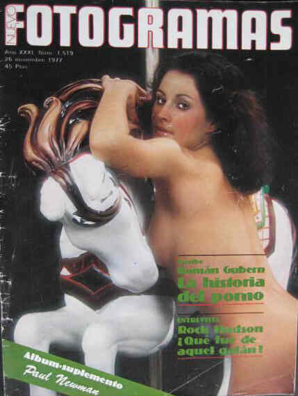 FOTOGRAMAS magazine cover Issue 1519 25 November 1977