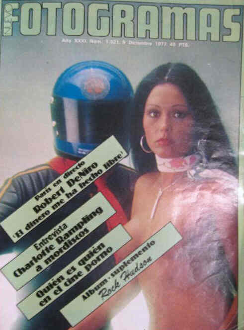 FOTOGRAMAS magazine cover Issue 1521 9 December 1977