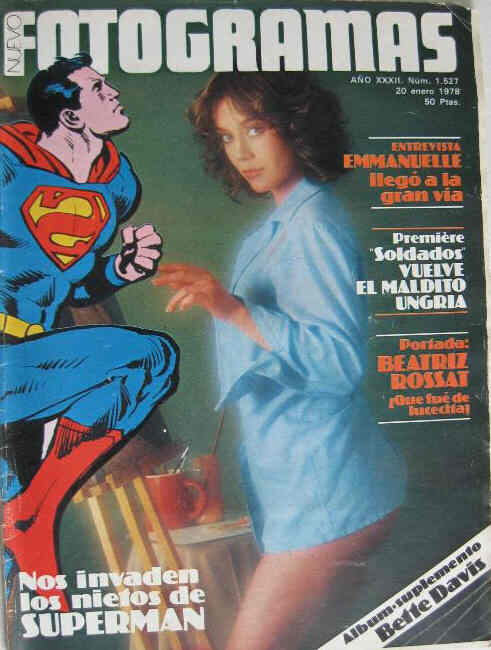 FOTOGRAMAS magazine cover Issue 1527 20 January 1978