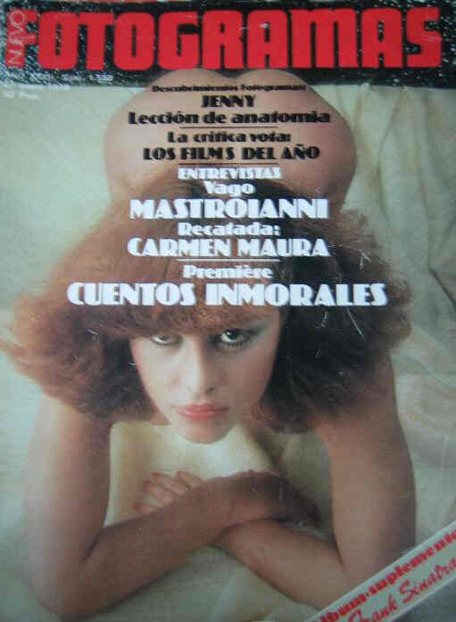 FOTOGRAMAS magazine cover Issue 1528 27 January 1978