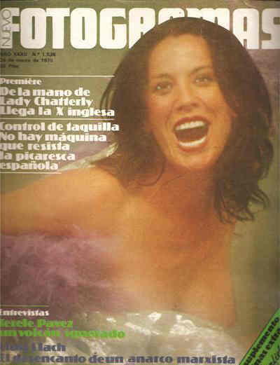 FOTOGRAMAS magazine cover Issue 1536 24 March 1978