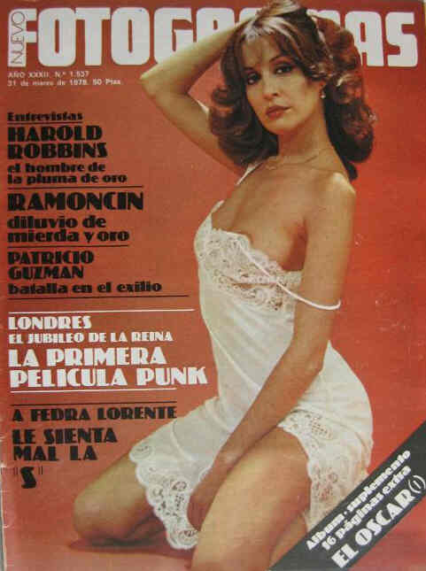 FOTOGRAMAS magazine cover Issue 1537 31 March 1978