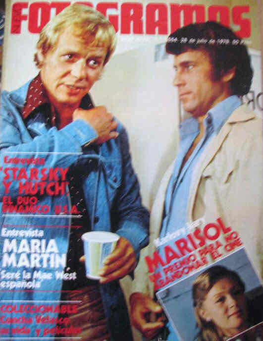 FOTOGRAMAS magazine cover Issue 1554 28 July 1978