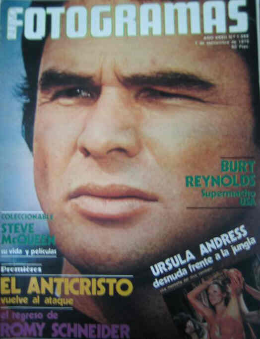 FOTOGRAMAS magazine cover Issue 1559 1 September 1978