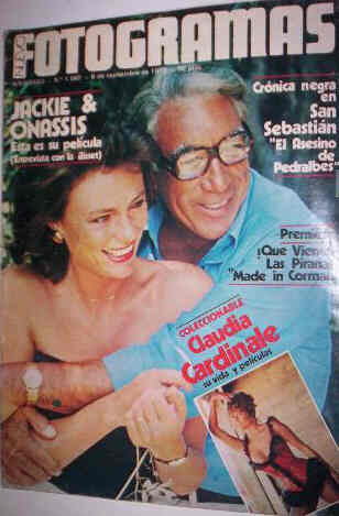 FOTOGRAMAS magazine cover Issue 1560 8 September 1978
