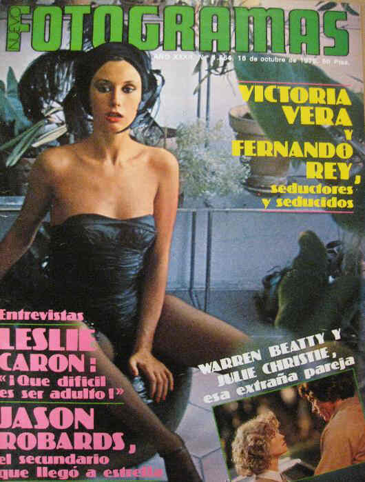 FOTOGRAMAS magazine cover Issue 1564 6 October 1978