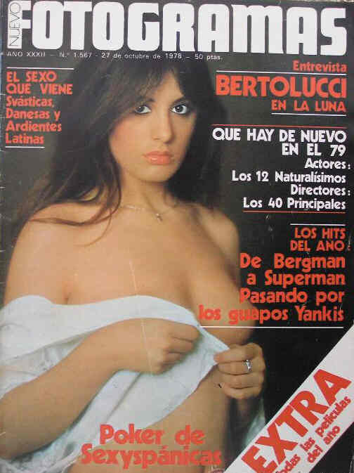 FOTOGRAMAS magazine cover Issue 1567 27 October 1978