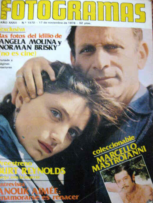 FOTOGRAMAS magazine cover Issue 1570 17 November 1978