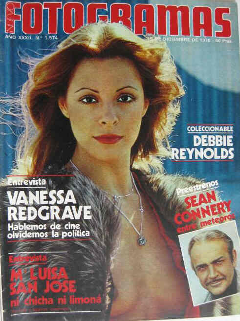 FOTOGRAMAS magazine cover Issue 1574 15 December 1978