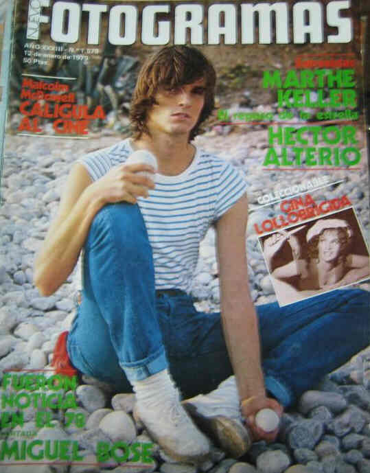 FOTOGRAMAS magazine cover Issue 1578 12 January 1979