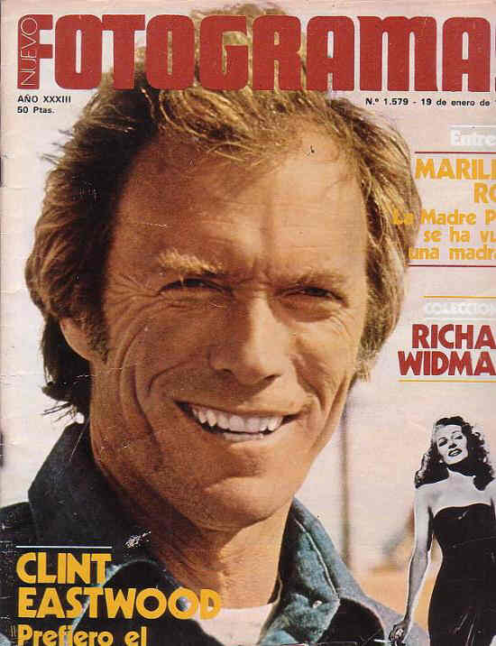 FOTOGRAMAS magazine cover Issue 1579 19 January 1979