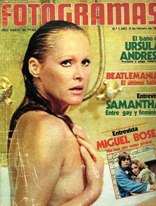 FOTOGRAMAS magazine cover Issue 1582 9 February 1979
