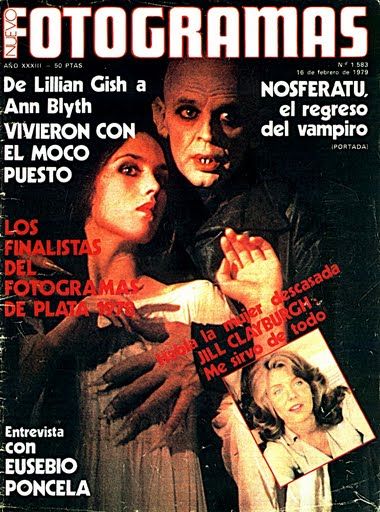 FOTOGRAMAS magazine cover Issue 1583 16 February 1979
