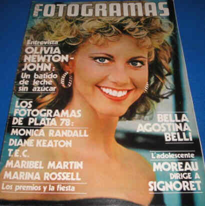 FOTOGRAMAS magazine cover Issue 1584 23 February 1979