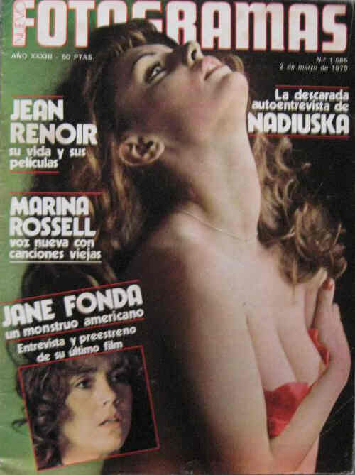 FOTOGRAMAS magazine cover Issue 1585 2 March 1979