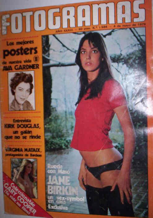 FOTOGRAMAS magazine cover Issue 1594 4 May 1979
