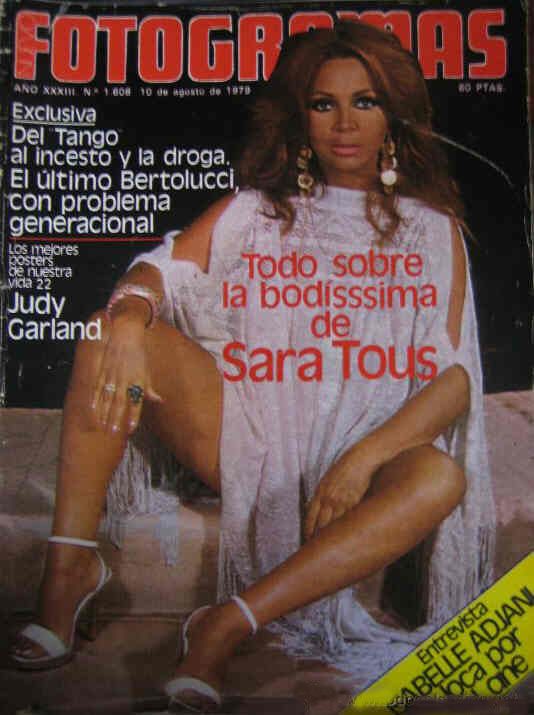 FOTOGRAMAS magazine cover Issue 1608 10 August 1979