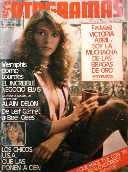 FOTOGRAMAS magazine cover Issue 1611 14 September 1979