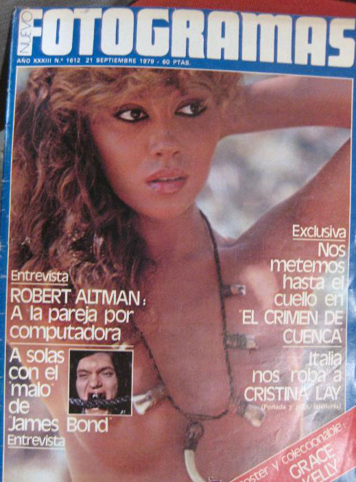 FOTOGRAMAS magazine cover Issue 1612 21 September 1979