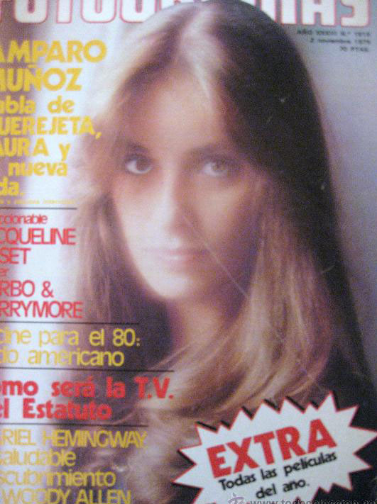 FOTOGRAMAS magazine cover Issue 1618 2 November 1979