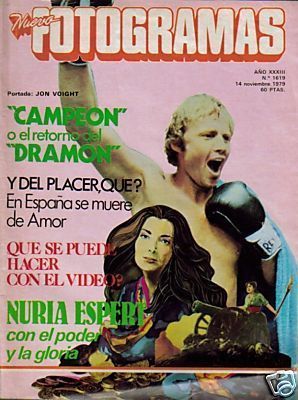 FOTOGRAMAS magazine cover Issue 1619  1979