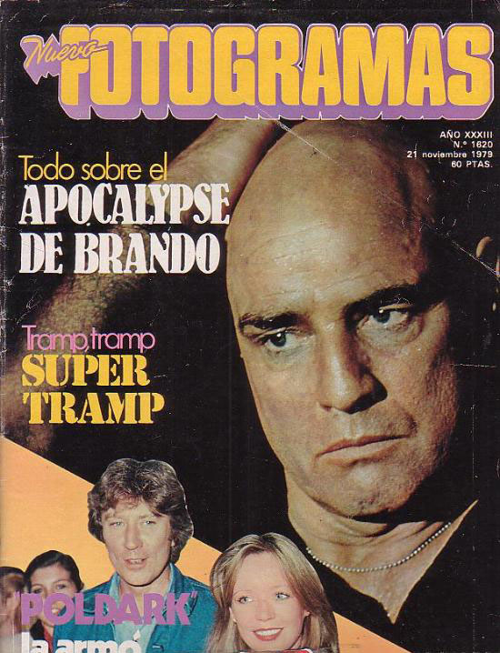 FOTOGRAMAS magazine cover Issue 1620 21 November 1979