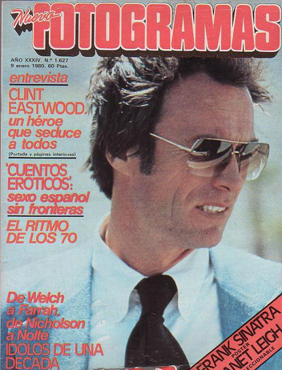 FOTOGRAMAS magazine cover Issue 1627 9 January 1980