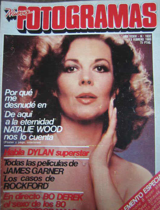 FOTOGRAMAS magazine cover Issue 1632 13 February 1980