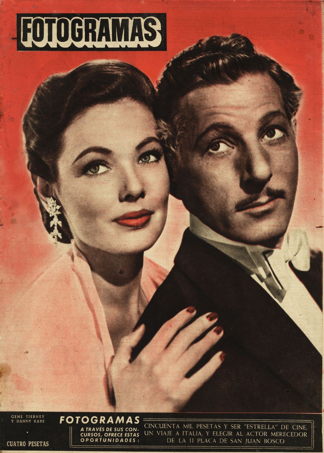 FOTOGRAMAS magazine cover Issue 164 4 January 1952