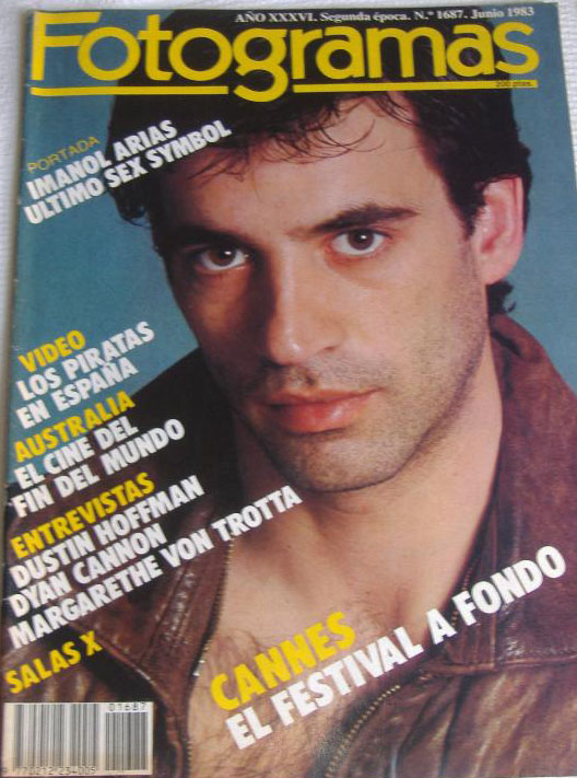 FOTOGRAMAS magazine cover Issue 1687 June 1983