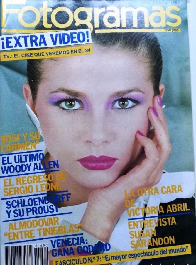 FOTOGRAMAS magazine cover Issue 1690 October 1983