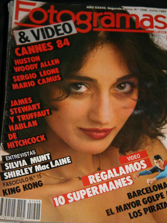 FOTOGRAMAS magazine cover Issue 1698 June 1984