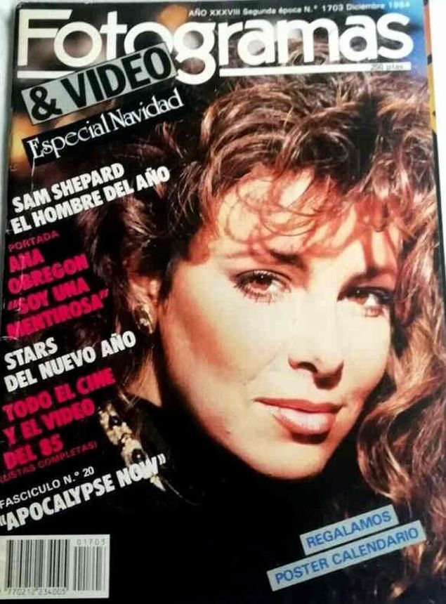 FOTOGRAMAS magazine cover Issue 1703 December 1984