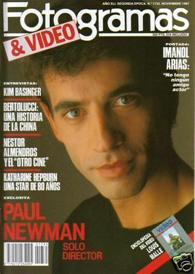 FOTOGRAMAS magazine cover Issue 1735 November 1987